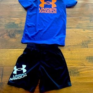 Under armour short/short pair